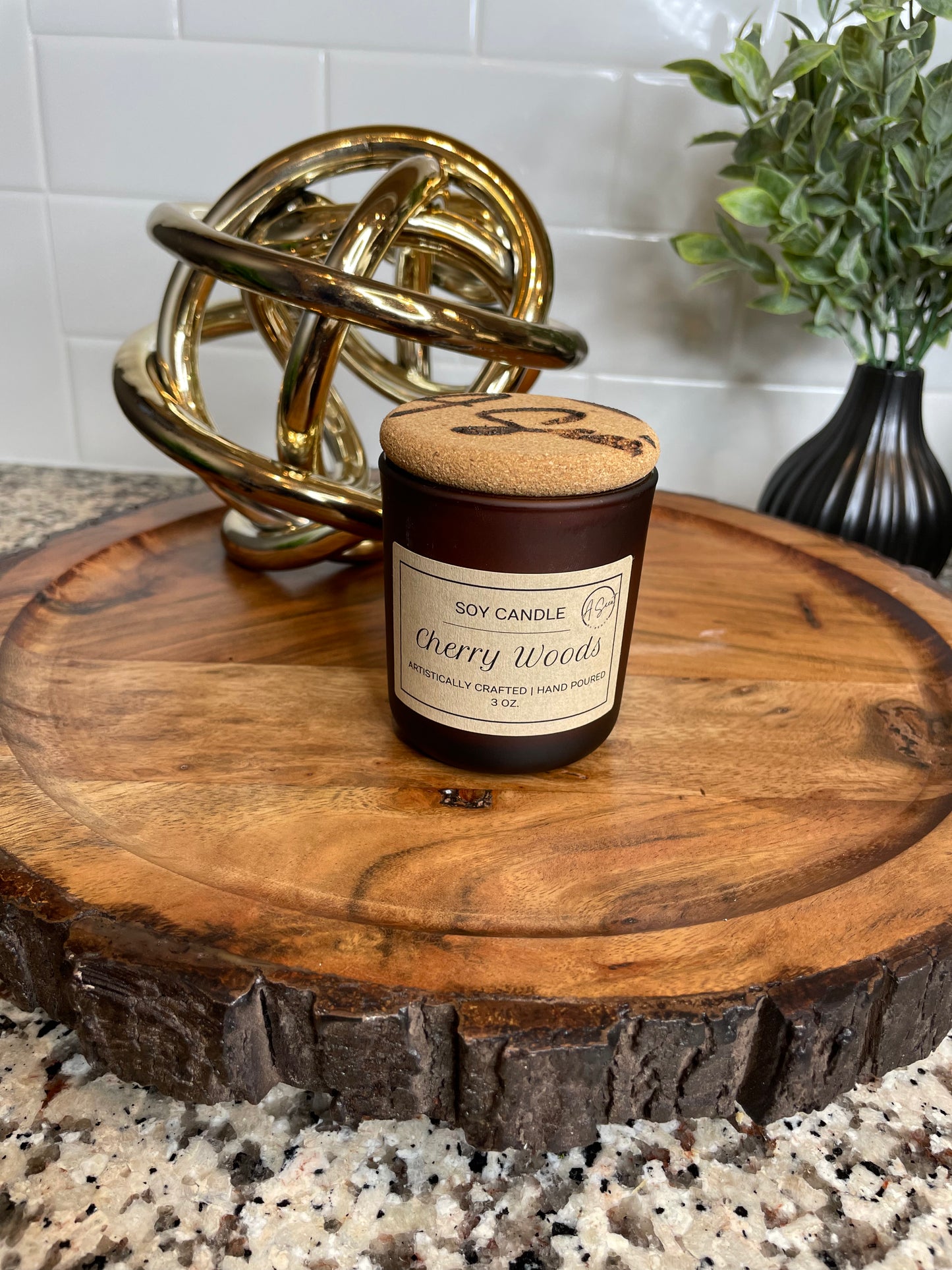 Natural Soy Wax Candle 3 oz